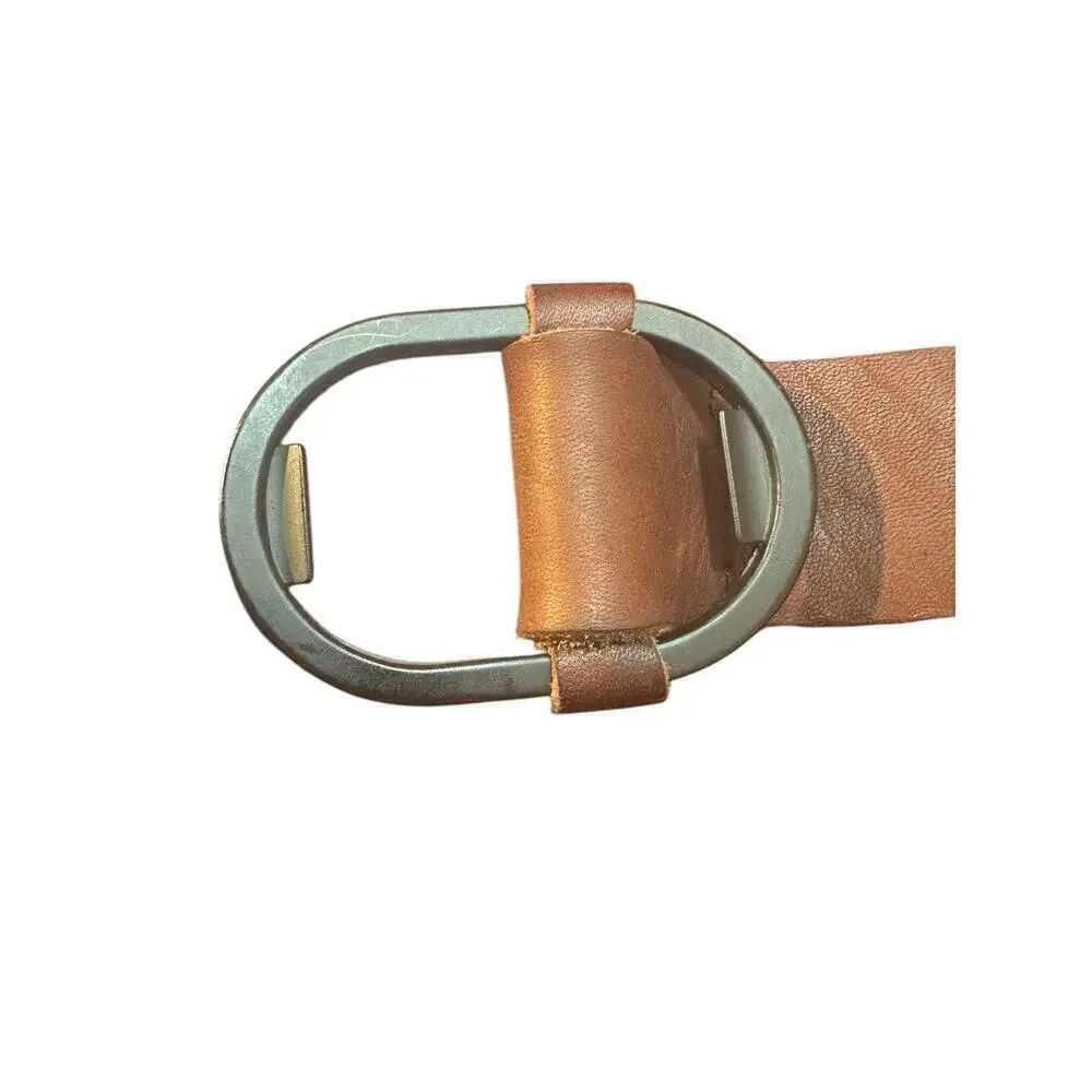 NIXON rugged 1 1/2” Wide leather  - 45” Extra Long Leather Belt - Dark Brown